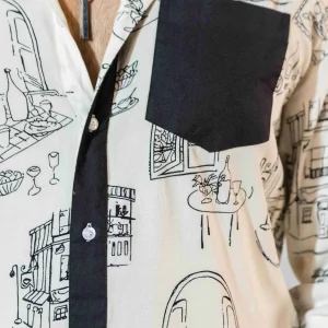 Alternative view of Printed Casual CS207